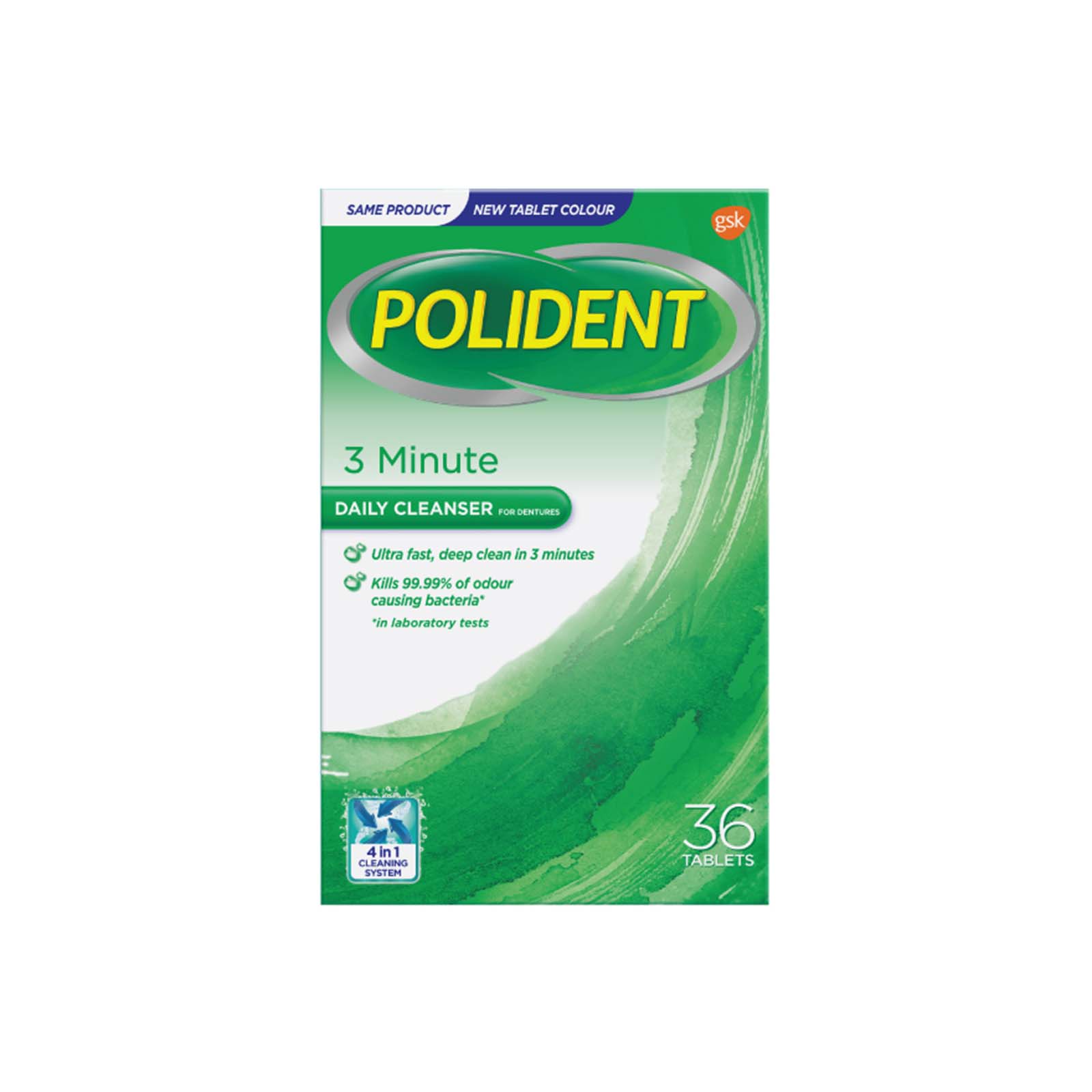 Polident Cleanser Tablet 36pcs/pack