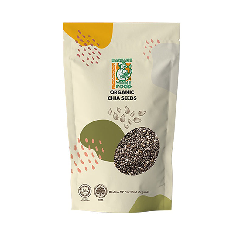 Radiant Organic Chia Seeds 200g