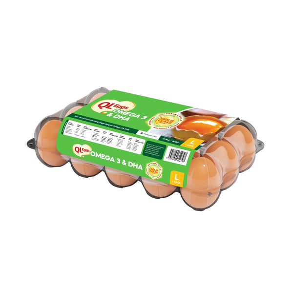 QL Omega Eggs with Omega 3 and DHA (Large) 15pcs/pack (highest price)