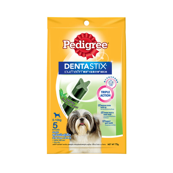 Pedigree Dentastix Green Tea for Small Dogs (5 Sticks) 75g (highest price)
