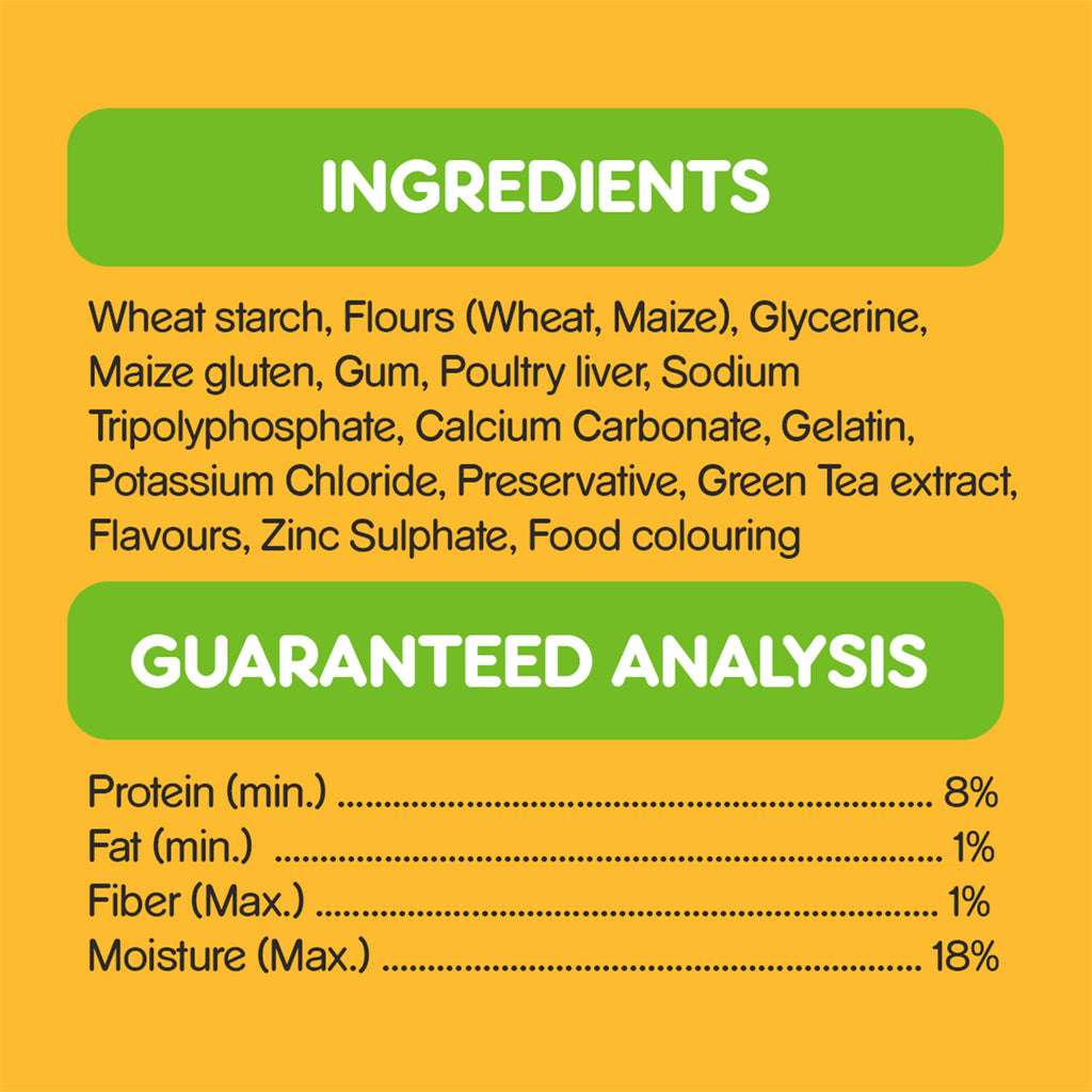 Pedigree Dentastix Green Tea for Small Dogs (5 Sticks) 75g