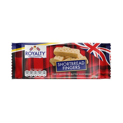 Royalty Shortbread Fingers Biscuits 210g