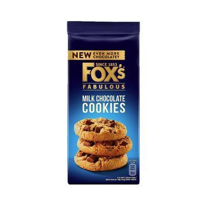FoxÃ¢â‚¬â„¢s Chunkie Cookies Milk Chocolate Chunks 180g