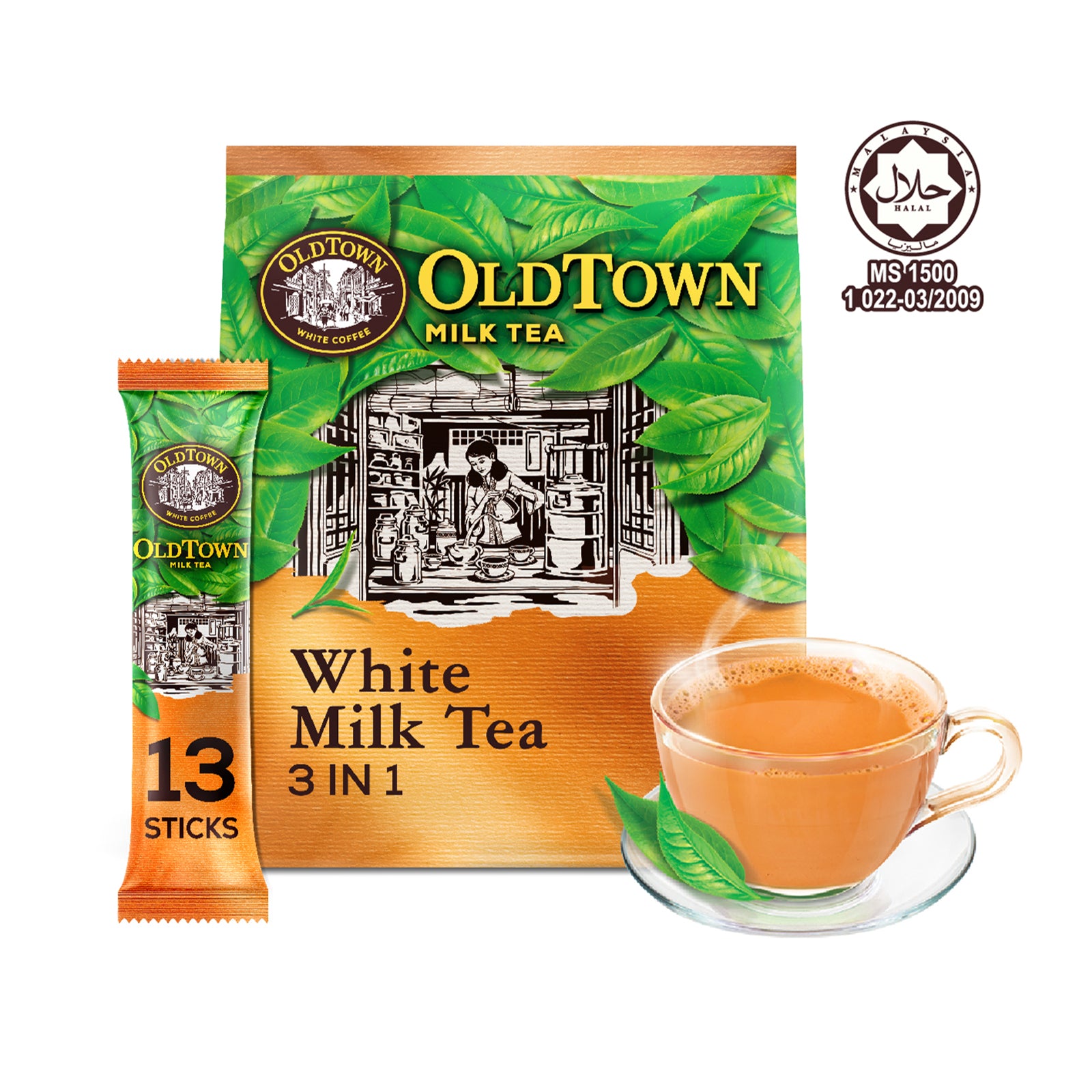 Old Town 3 in 1 White Milk Tea 35g x 13