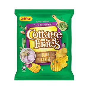 Wise Cottage Fries Onion and Garlic Potato Chips 60g