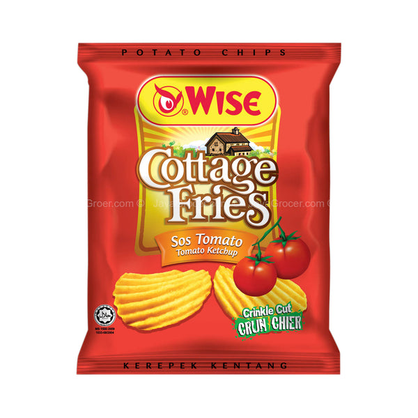 Wise Cottage Fries Tomato Potato Chips 50g
