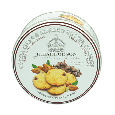 K. Harrodson Cocoa Chip Almond Butter Cookies 150g
