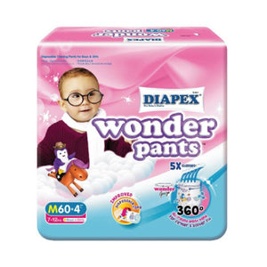 Diapex Wonder Pants (Medium) 60pcs/pack