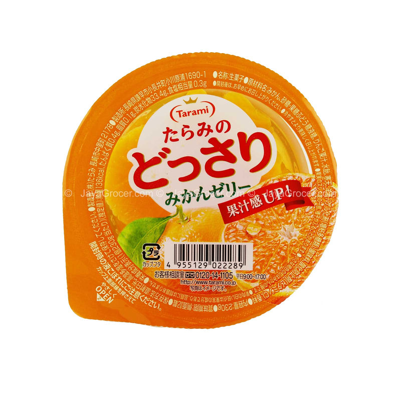 Tarami Kudamonoyasan Mandarin Orange Jelly 250g