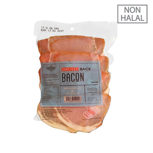 [NON-HALAL] Euro Deli Smoked Back Bacon 200g