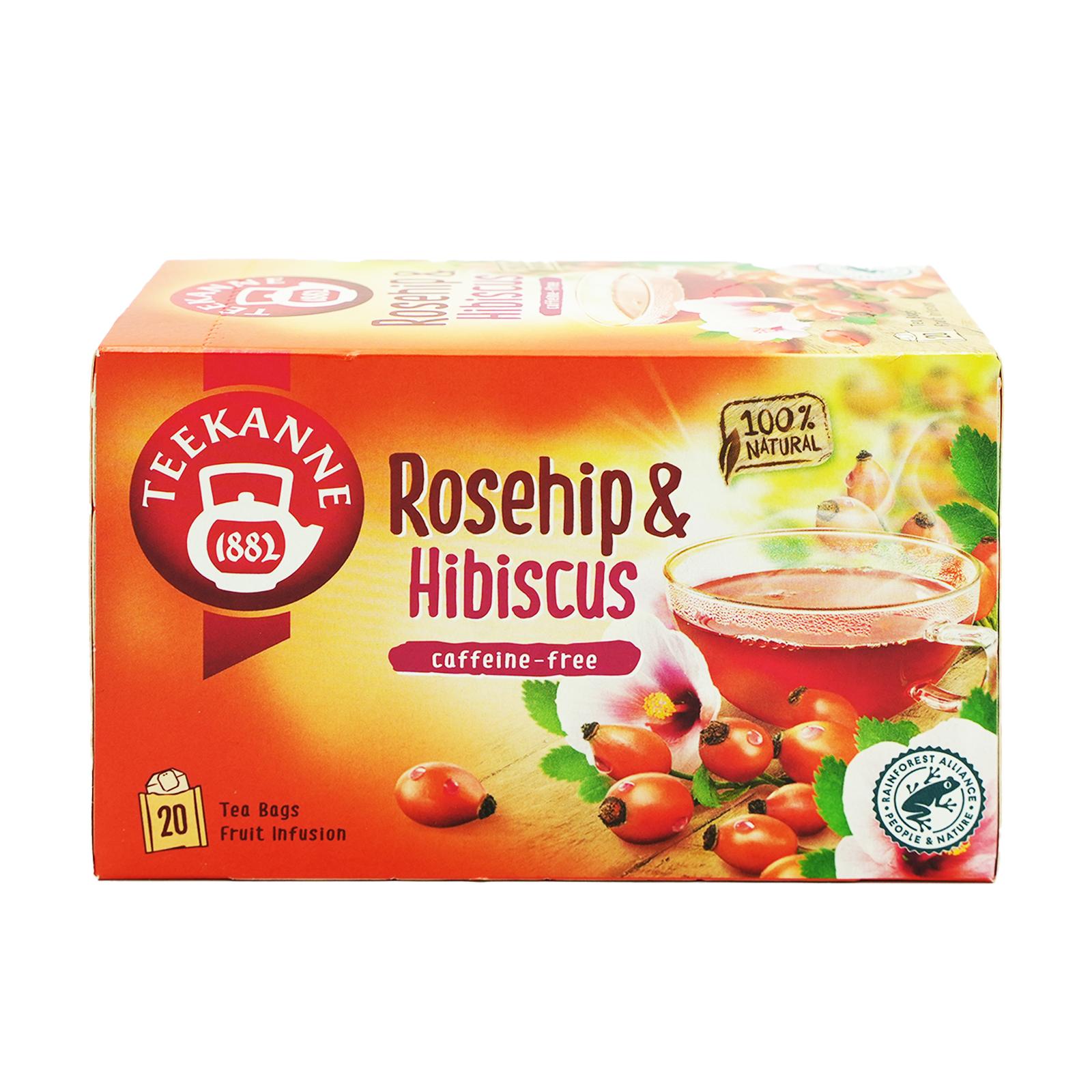 Teekanne Rosehip & Hibiscus Fruit Infusion Tea 70g