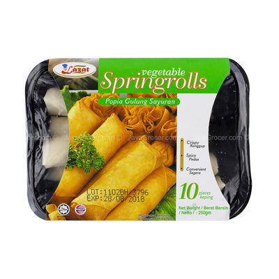 Lazat Vegetarian Spring Rolls 250g