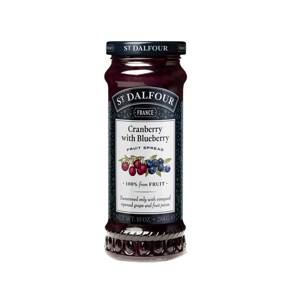St. Dalfour Cranberry and Blueberry Jam 284g