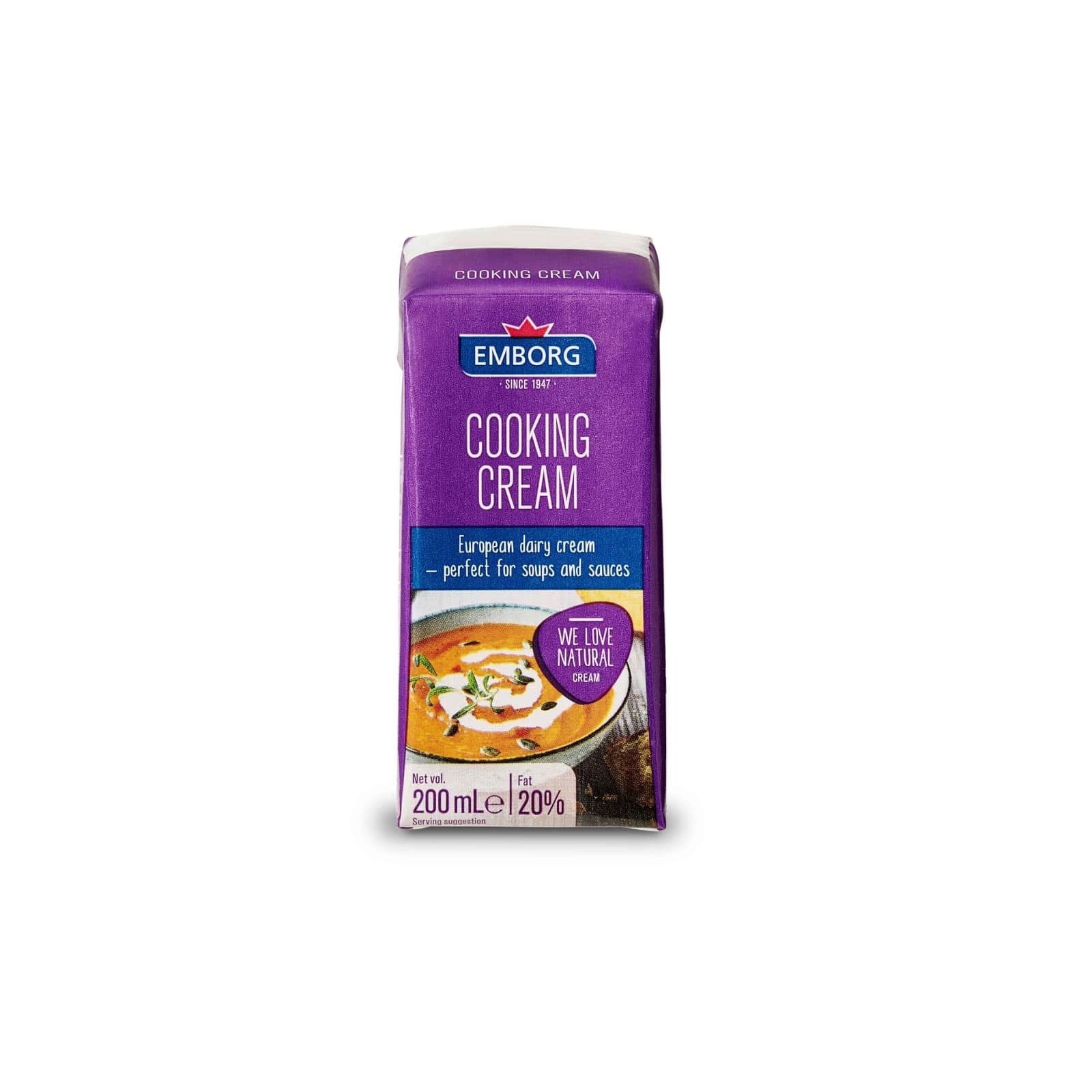 Emborg French Uht Cooking Cream 200ml