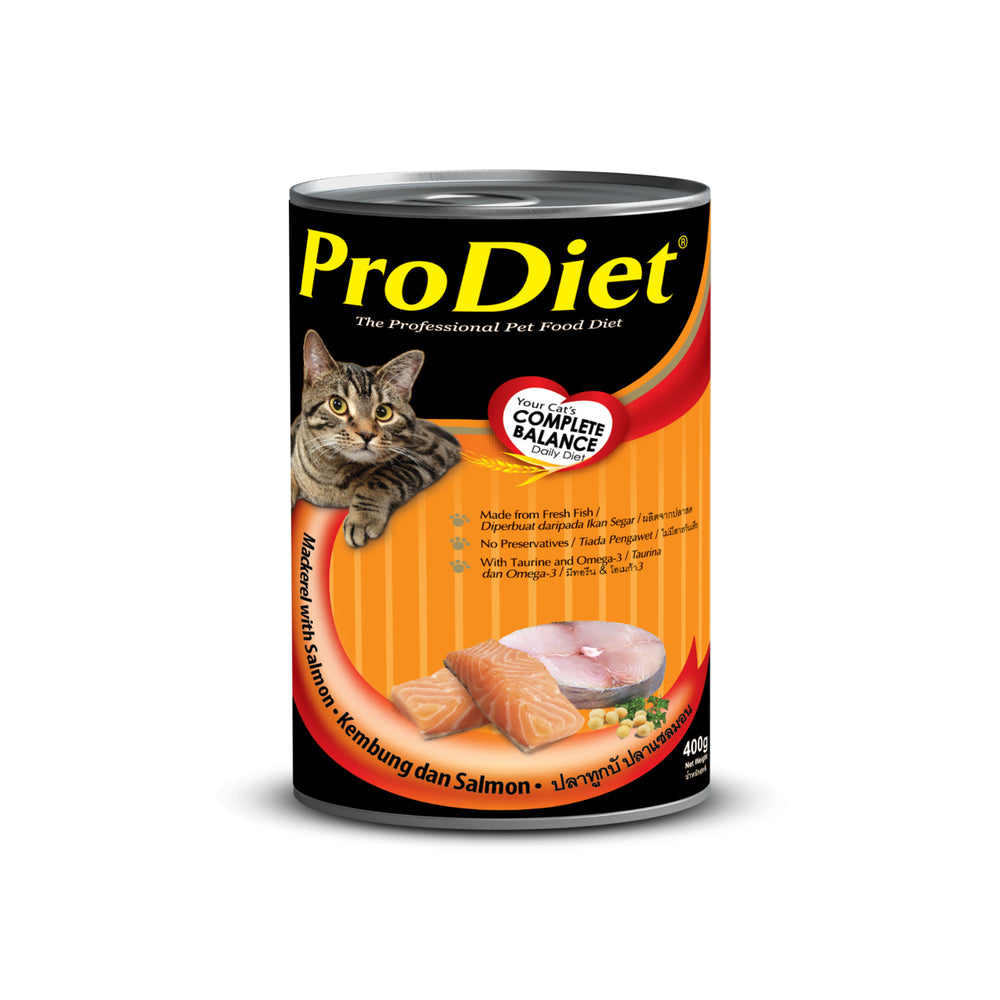 ProDiet Canned Salmon & Mackerel 400g