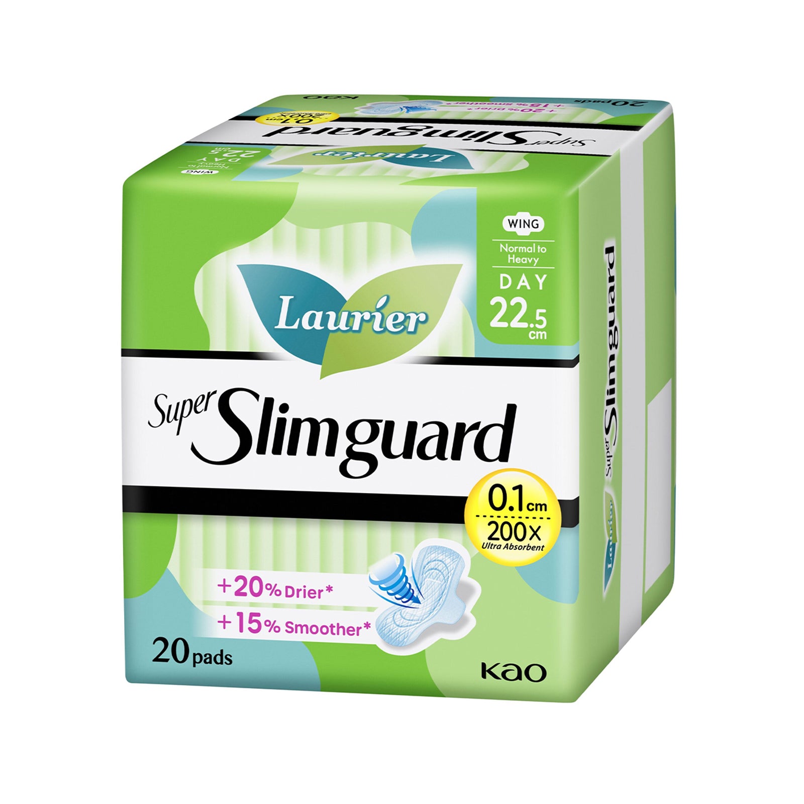 Laurier Super Slim Guard Day 22.5cm 20pcs/pack