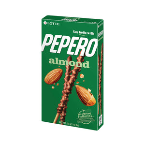 Lotte Almond Pepero Biscuit Sticks 32g