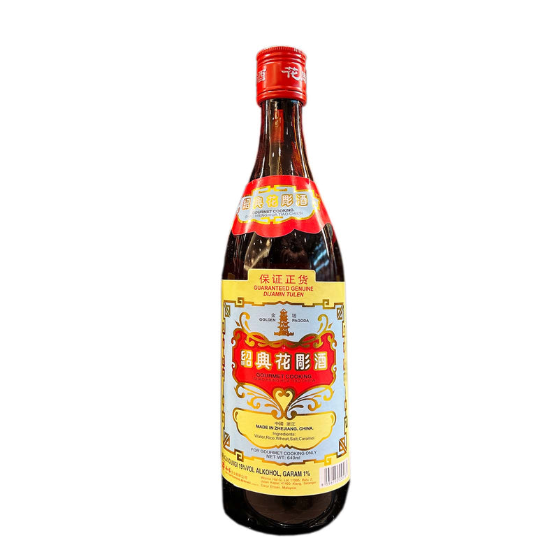 [NON-HALAL] Golden Pagoda Cooking Rice Wine 640ml