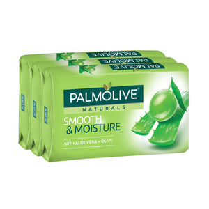 Palmolive Soap Natural Smooth and Moist 80g x 3