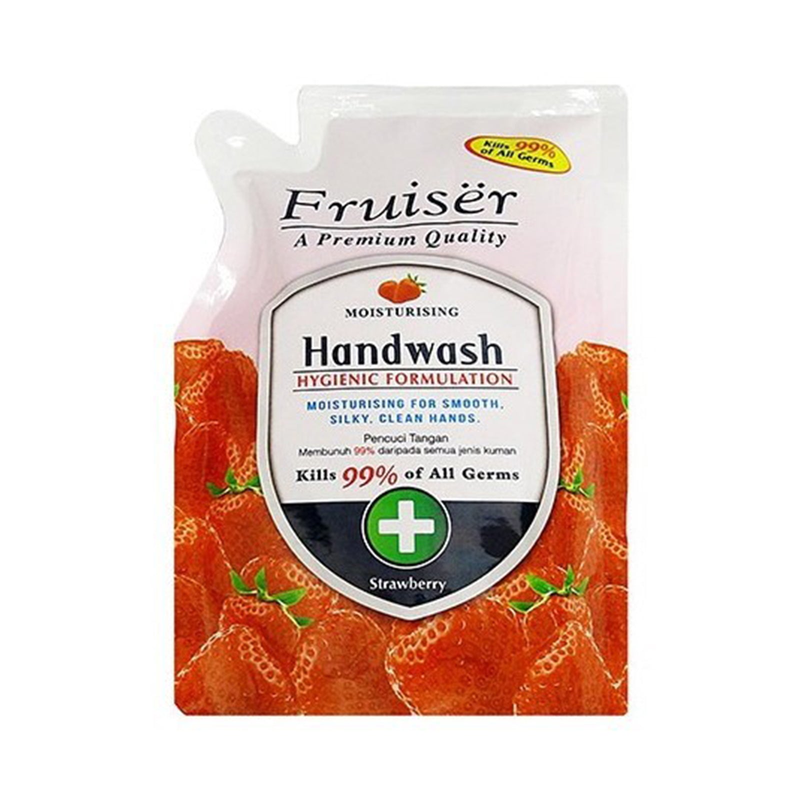Fruiser Strawberry Hand Wash Refill 400ml