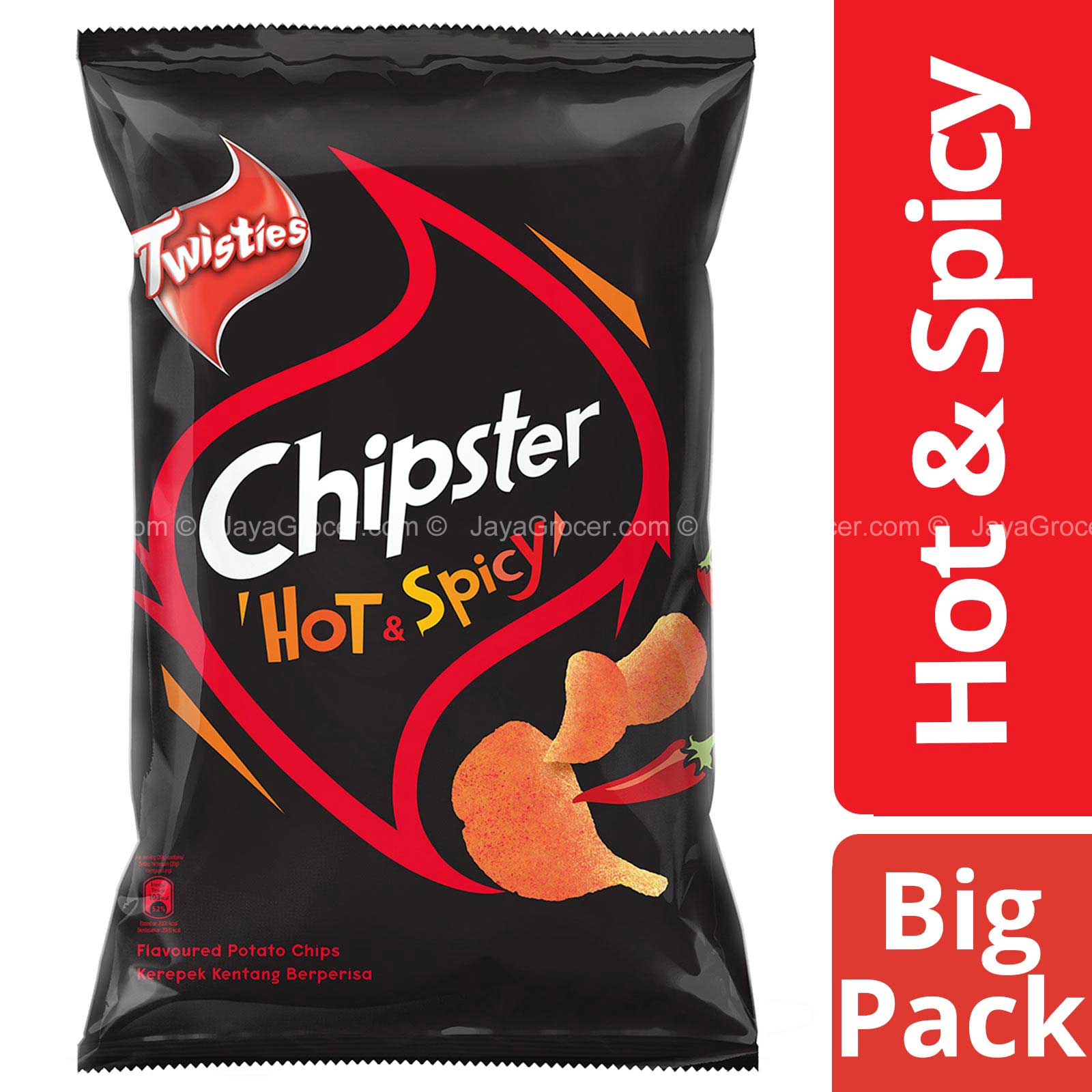 Twist Chipster Hot and Spicy Flavour 130g