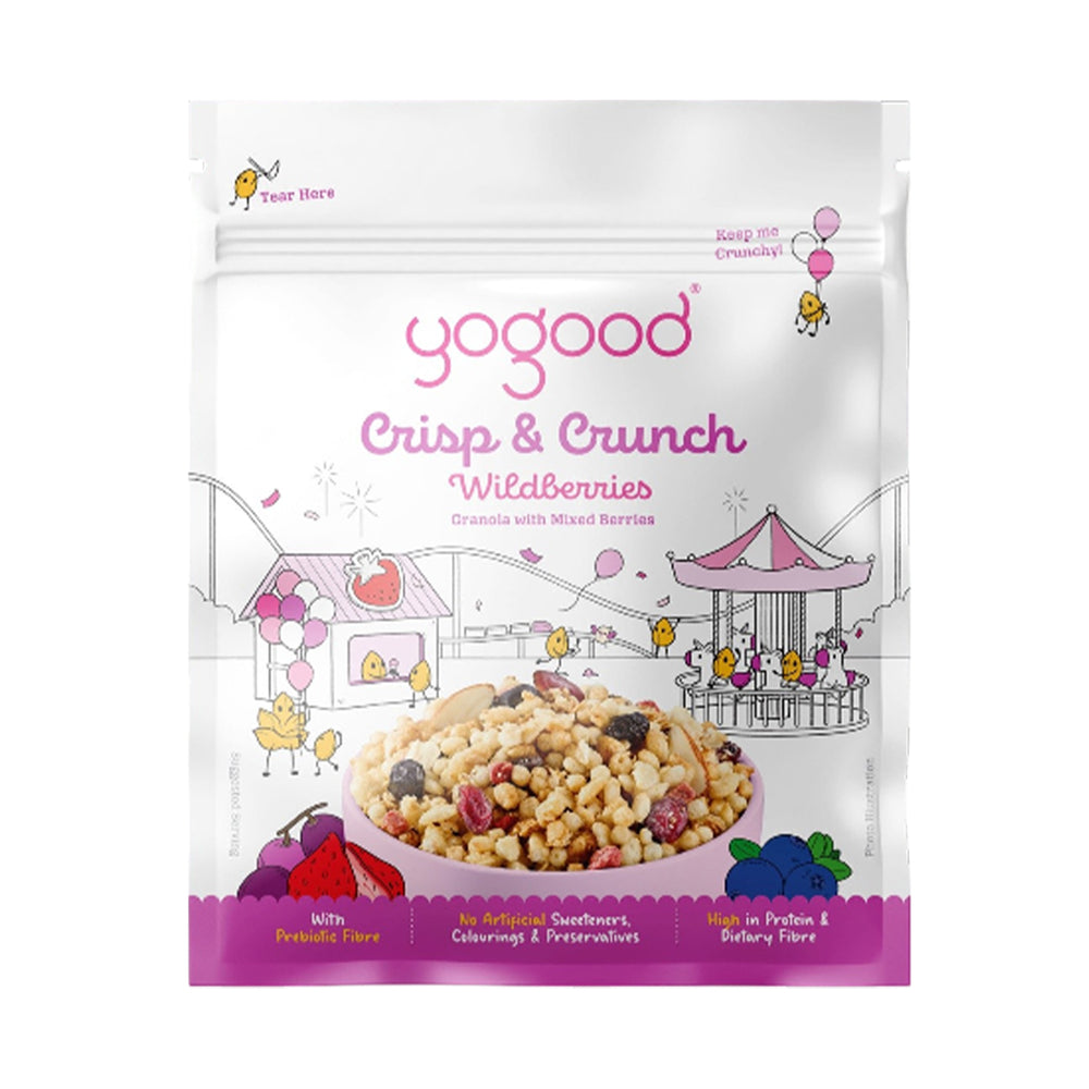 Yogood Crisp & Crunch Wildberries 280g