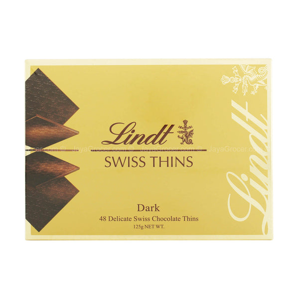 Lindt Swiss Thin Dark Chocolate 125g (highest price)