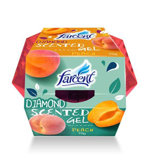 Farcent Diamond Peach Scented Gel 70g