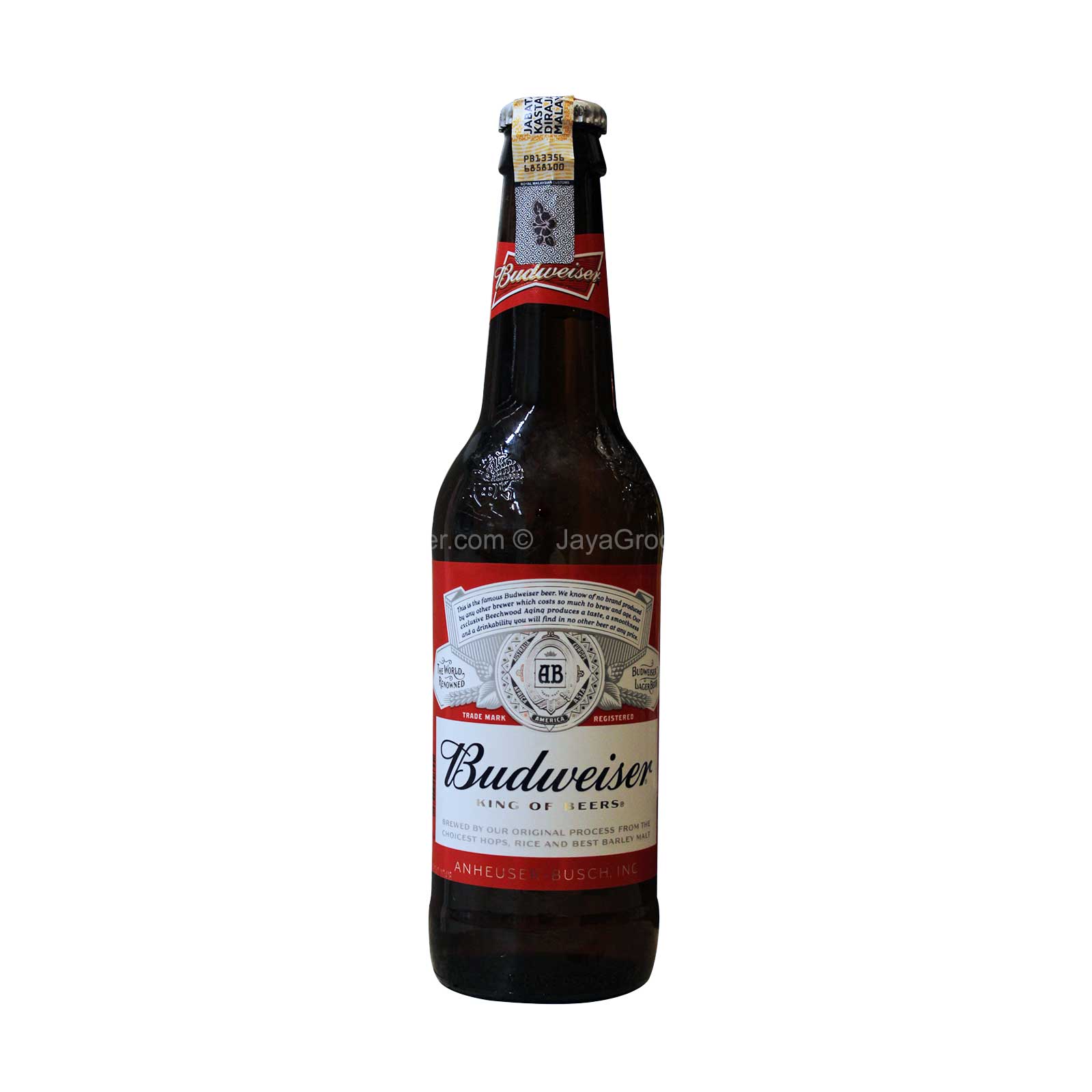 Budweiser Beer (Bottle) 355ml – Jaya Grocer | The Starling