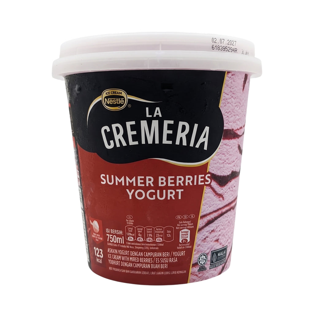 La Cremeria Summer Berries Yogurt Ice Cream 750ml