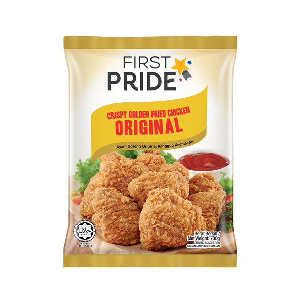 First Pride Crispy Golden Fried Chicken Original 750g