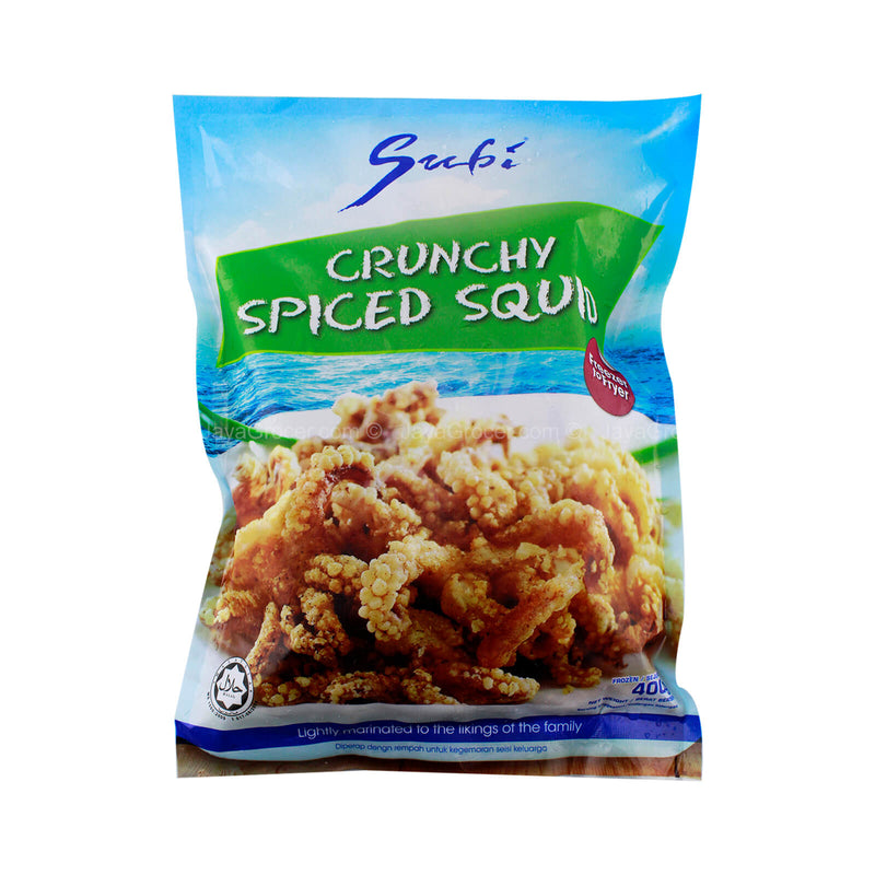 Subi Crunchy Spiced Squids  400g