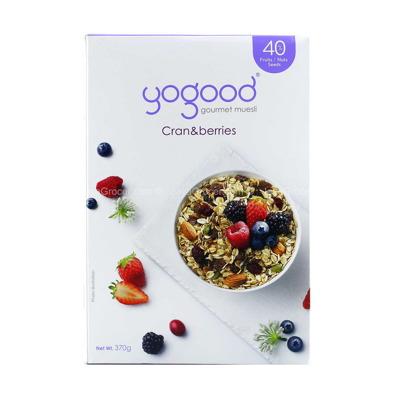 Yogood Cran & Berries Gourmet Muesli 370g