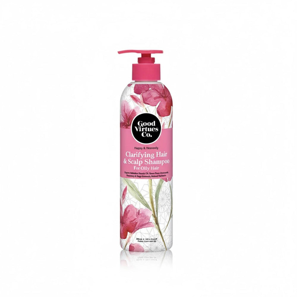 Good Virtues Co Clarifying Hair And Scalp Shampoo For Oily Hair 300ml