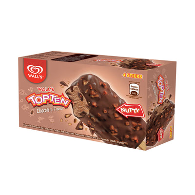 Walls Top Ten Chocolate Multipack 73ml x 4