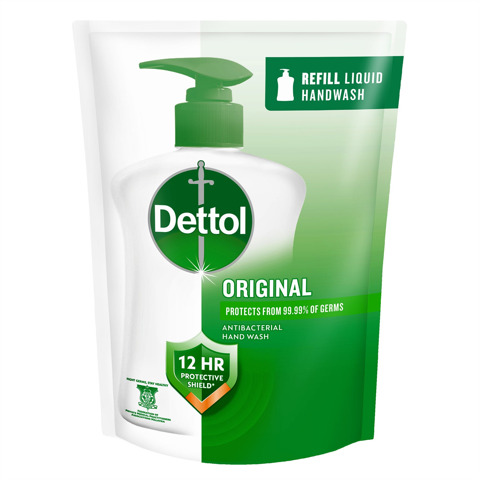 Dettol Anti-Bacterial Original Liquid Hand Wash (Refill) 225ml