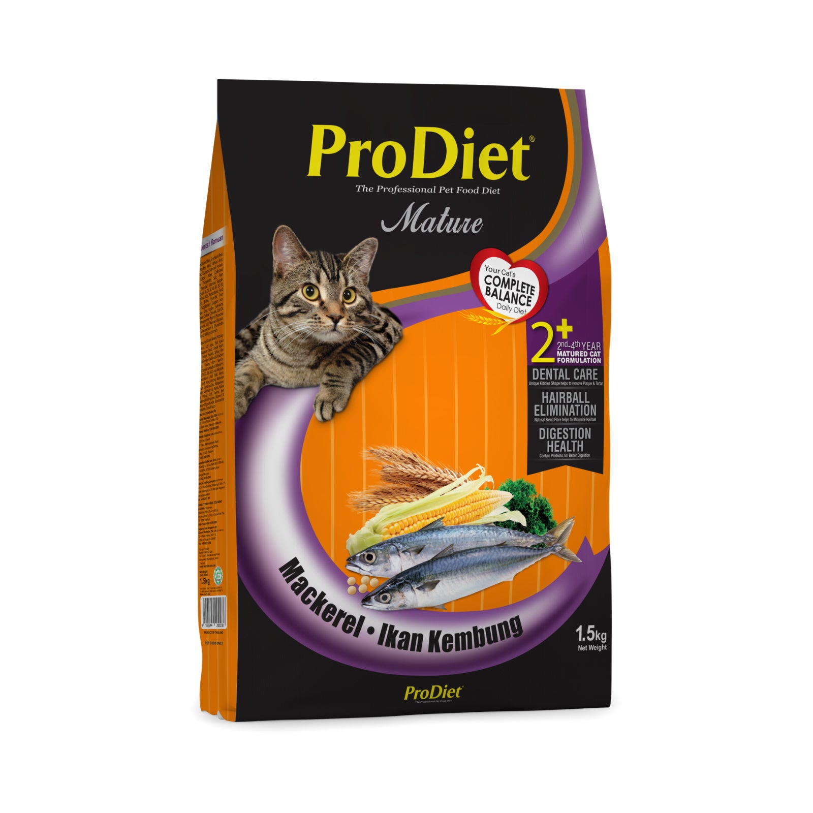 ProDiet Dry Cat Food Mackerel 1.4kg