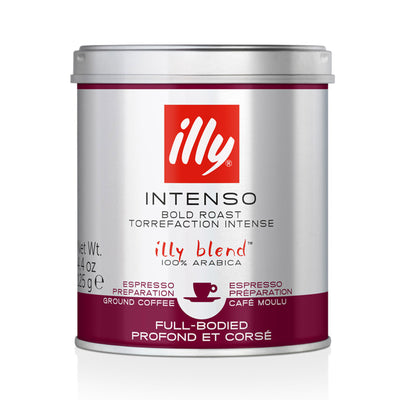 Illy Dark Ground Coffee 125g