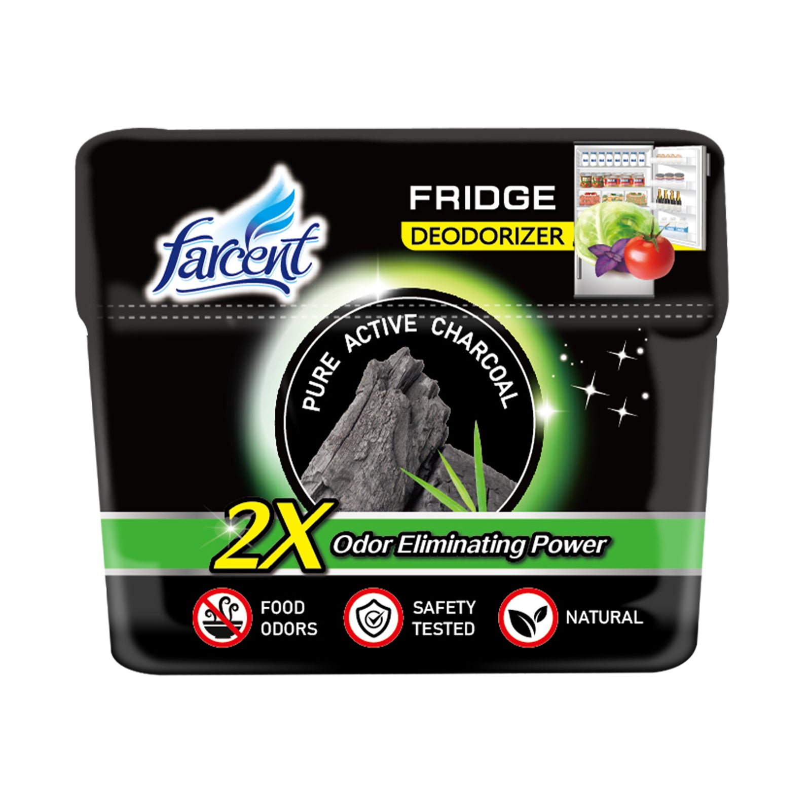 Farcent Charcoal Refigerator Deodorizer 150g
