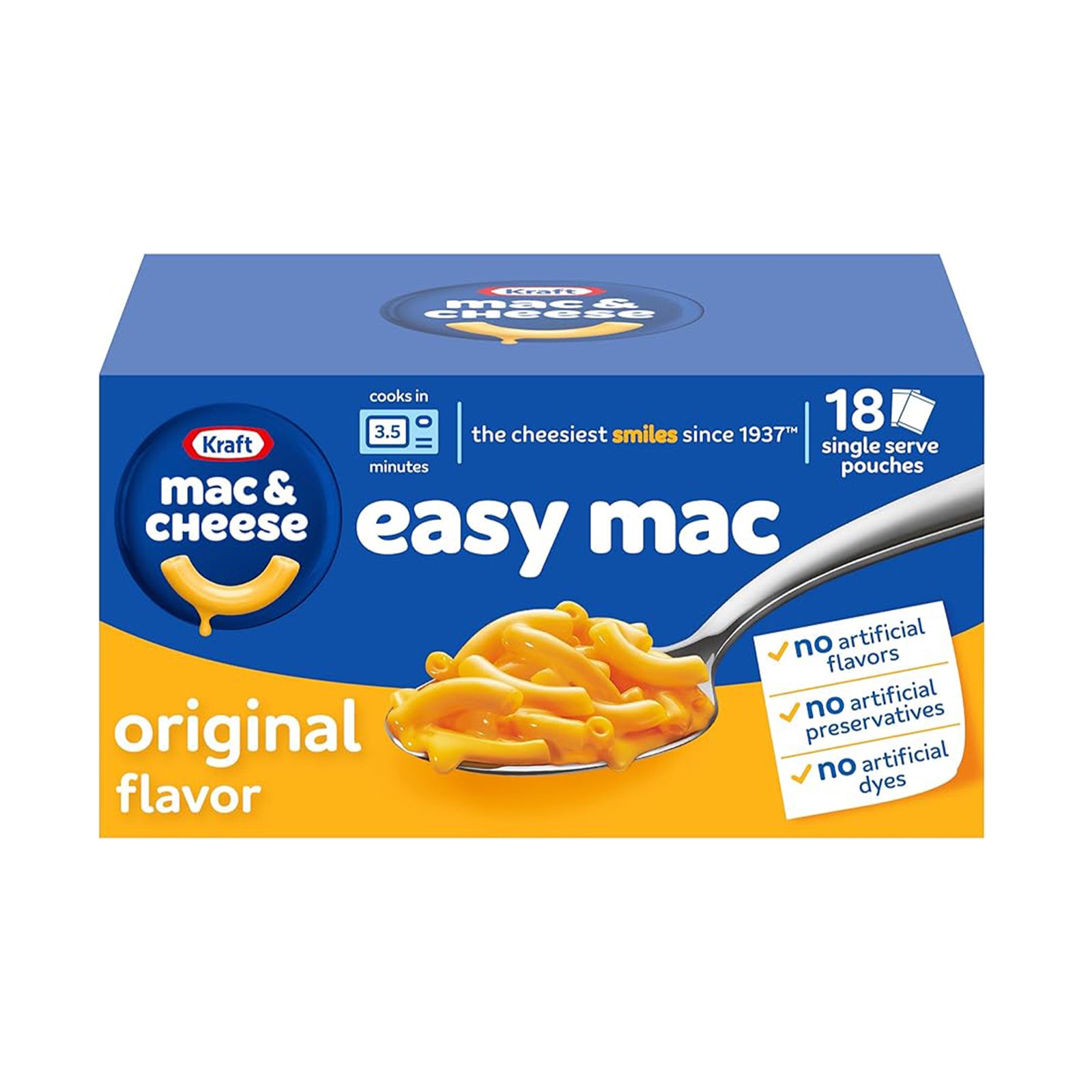 Kraft Easy Mac and Cheese Dinner 366g
