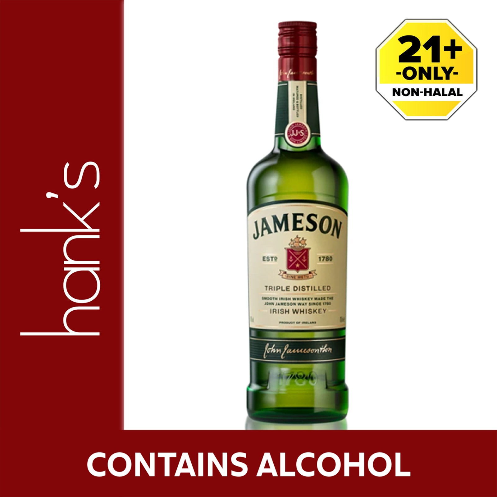 John Jameson Whiskey 700ml