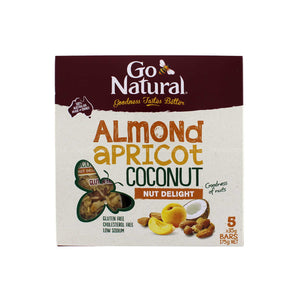 Go Natural By Bar Almond and Apricot 175g