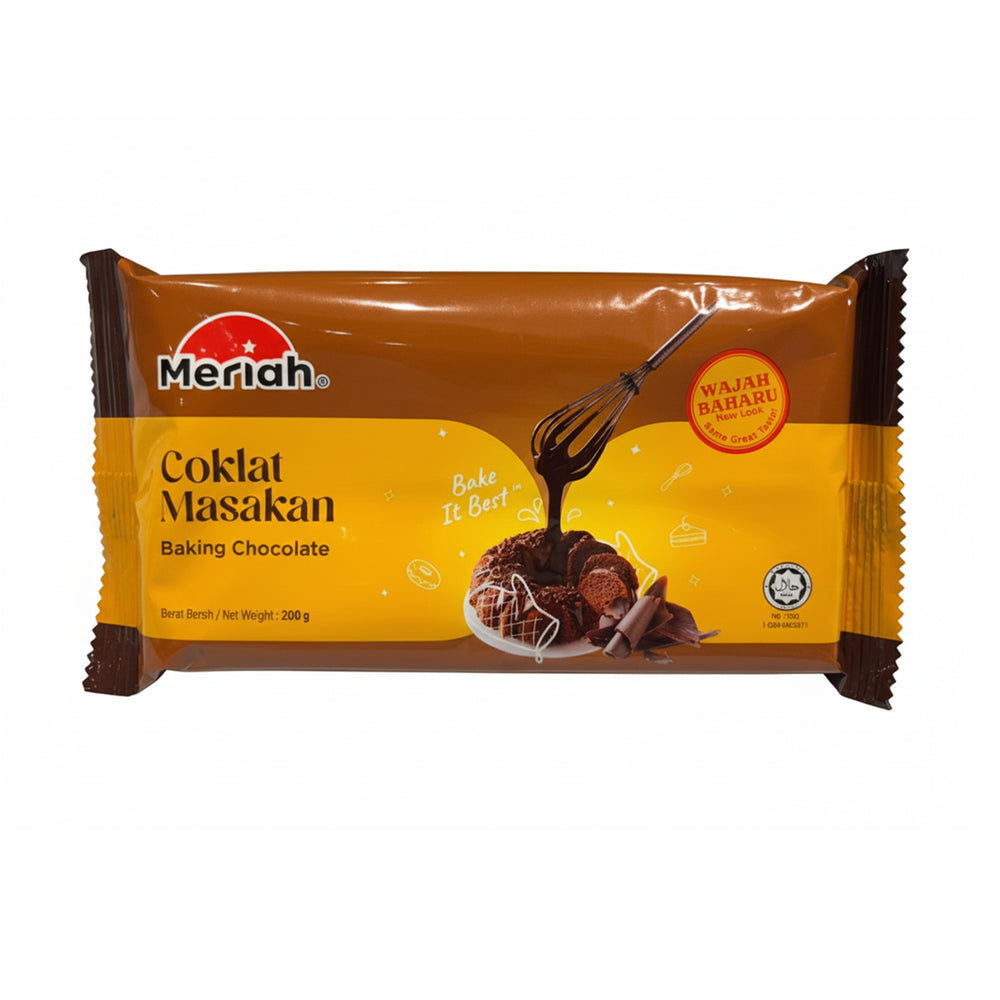 Meriah Original Baking Chocolate 200g