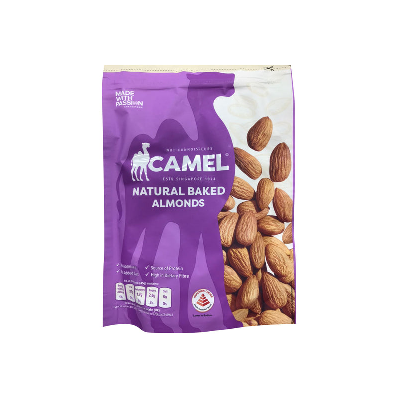 Camel Baked Natural Almonds 135g