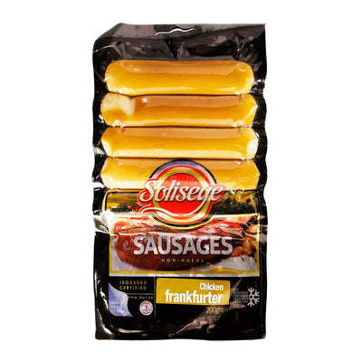 [NON-HALAL] Solid Food Chicken Franfurters 200g