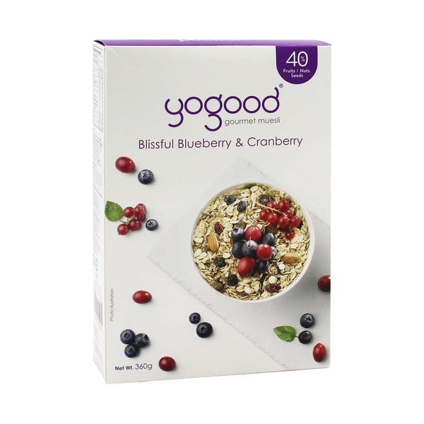 Yogood Blissful Blueberry & Cranberry Gourmet Muesli 360g (highest price)