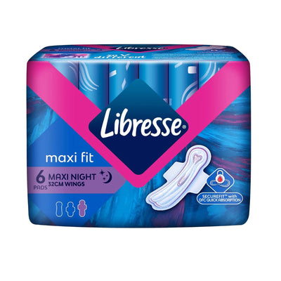 Libresse Maxi Night Long Wings 6pcs/pack