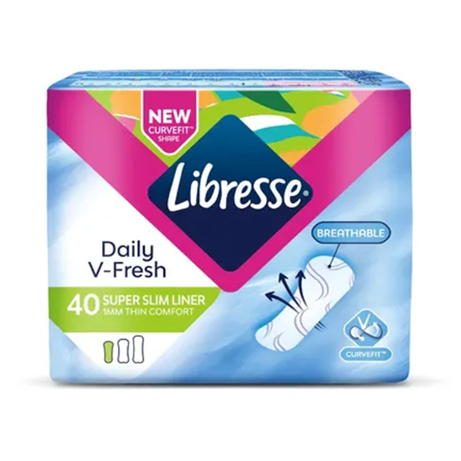 Libresse Super Slim Panty Liner 40pcs/pack