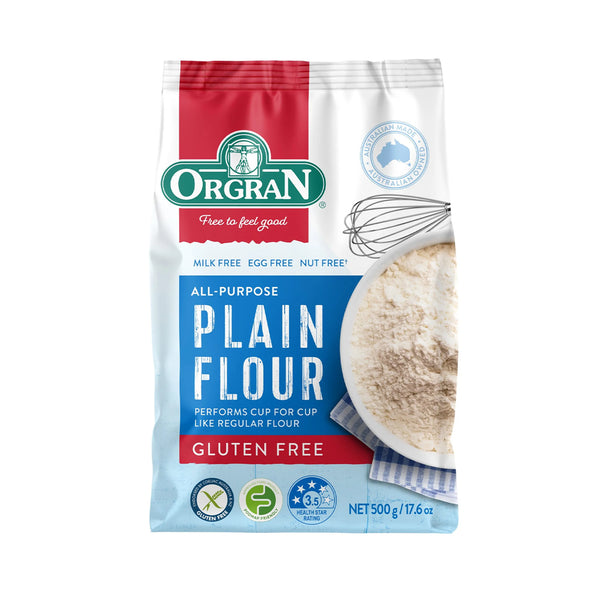Orgran Gluten Free All Purpose Plain Flour 500g (highest price)