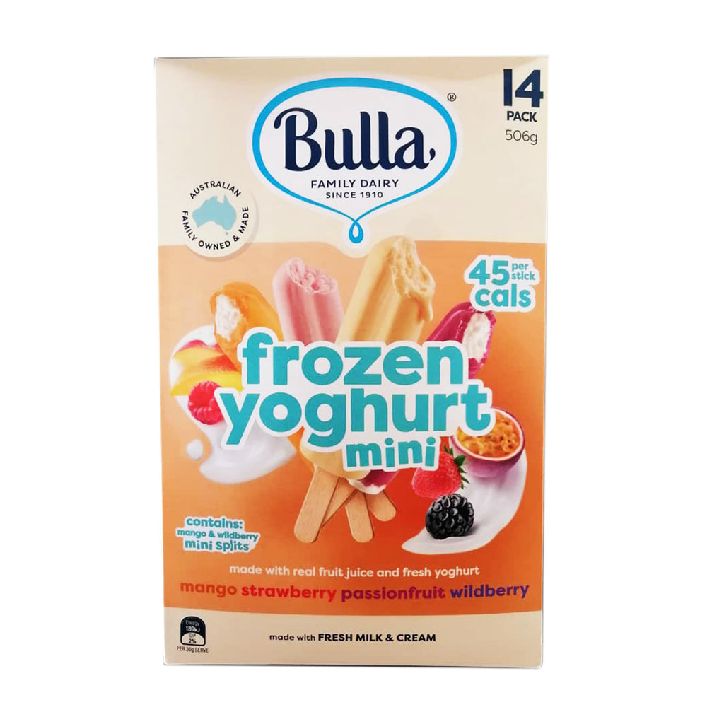 Bulla Mini Frozen Yogurt (97% Fat Free and Reduced Sugar) 1pack